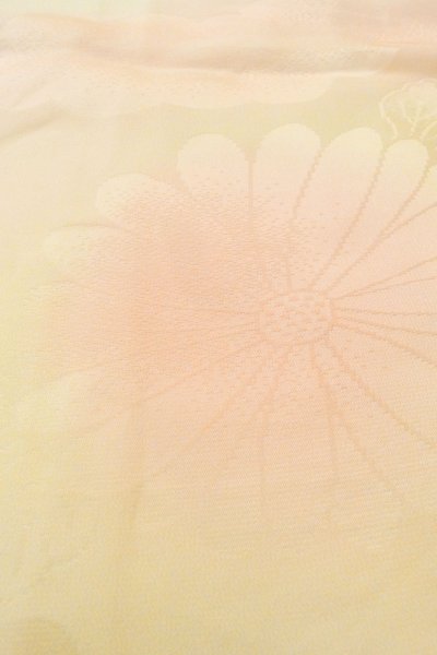 Photo10: P0421P Vintage Japanese kimono Pale Pink JUBAN undergarment for women / Silk. Gradation (Grade C) (10)