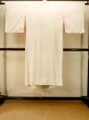 Photo2: P0421Q Vintage Japanese kimono Pale Pink JUBAN undergarment for women / Silk., Based woven pattern: Haze (Grade C) (2)
