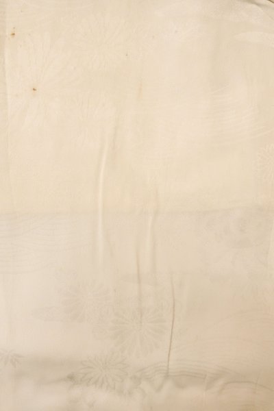 Photo3: P0421Q Vintage Japanese kimono Pale Pink JUBAN undergarment for women / Silk., Based woven pattern: Haze (Grade C) (3)