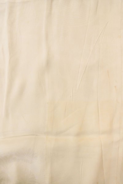 Photo4: P0421Q Vintage Japanese kimono Pale Pink JUBAN undergarment for women / Silk., Based woven pattern: Haze (Grade C) (4)