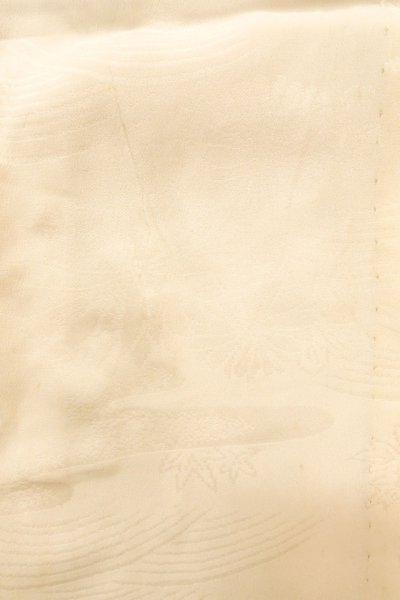 Photo6: P0421Q Vintage Japanese kimono Pale Pink JUBAN undergarment for women / Silk., Based woven pattern: Haze (Grade C) (6)