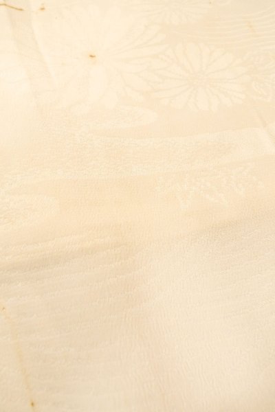 Photo8: P0421Q Vintage Japanese kimono Pale Pink JUBAN undergarment for women / Silk., Based woven pattern: Haze (Grade C) (8)