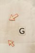 Photo20: P0421S Vintage Japanese kimono White JUBAN undergarment for women / Synthetic., Based woven pattern: Bamboo leaf, Wave, Cloud, Haze, Crossed circles (Grade C) (20)