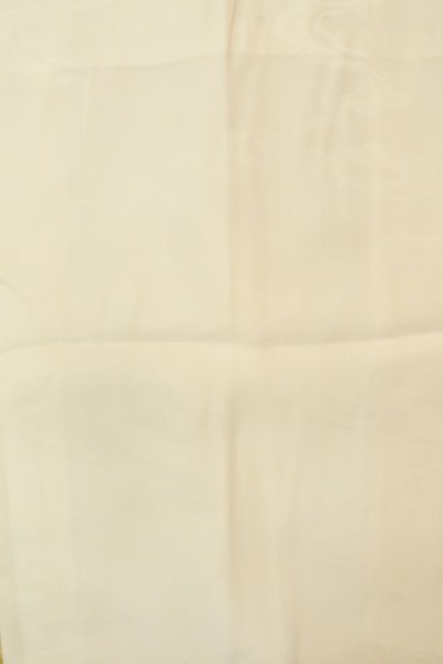 Photo4: P0421U Vintage Japanese kimono Shiny White JUBAN undergarment for women / Synthetic. (Grade B) (4)