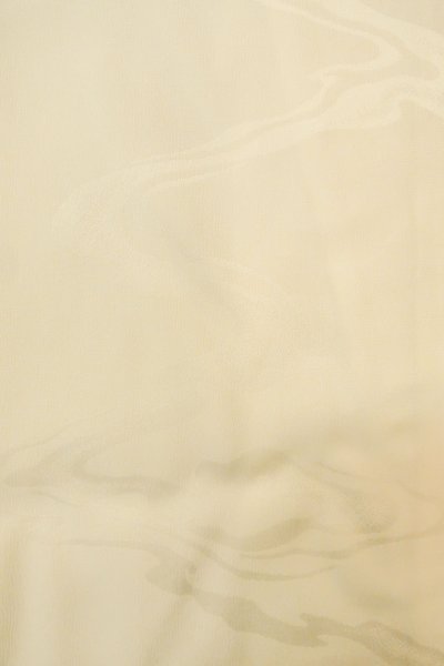 Photo6: P0421U Vintage Japanese kimono Shiny White JUBAN undergarment for women / Synthetic. (Grade B) (6)
