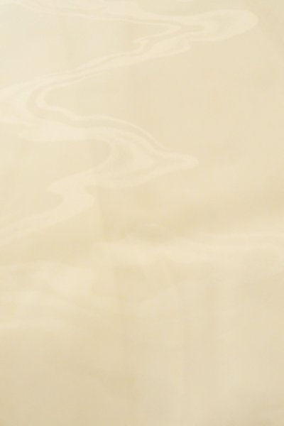 Photo8: P0421U Vintage Japanese kimono Shiny White JUBAN undergarment for women / Synthetic. (Grade B) (8)