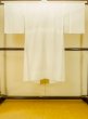 Photo2: P0421W Vintage Japanese kimono White JUBAN undergarment for women / Synthetic. (Grade B) (2)