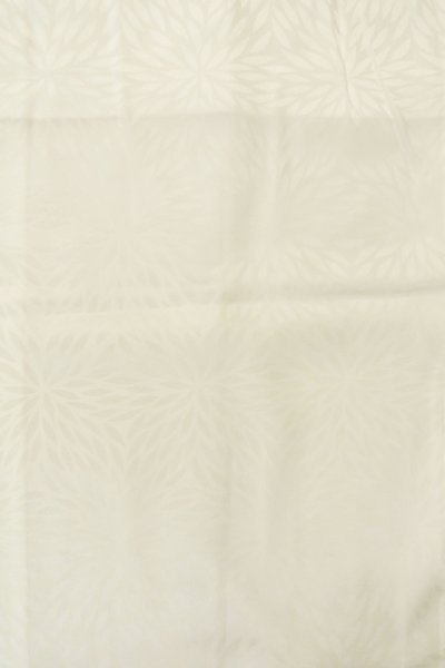 Photo4: P0421W Vintage Japanese kimono White JUBAN undergarment for women / Synthetic. (Grade B) (4)