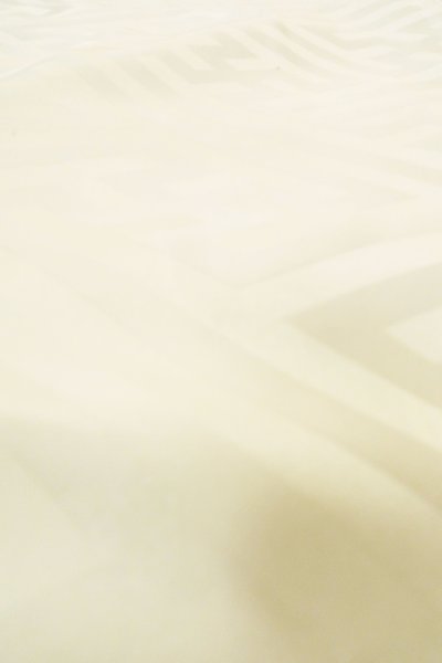 Photo8: P0421Y Vintage Japanese kimono White JUBAN undergarment for women / Synthetic. (Grade B) (8)