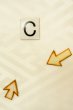 Photo14: P0421Y Vintage Japanese kimono White JUBAN undergarment for women / Synthetic. (Grade B) (14)