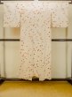 Photo2: P0421Z Vintage Japanese kimono Pale Pink JUBAN undergarment for women / Silk. Chrysanthemum (Grade C) (2)