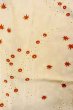Photo4: P0421Z Vintage Japanese kimono Pale Pink JUBAN undergarment for women / Silk. Chrysanthemum (Grade C) (4)