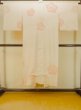 Photo2: P0422A Vintage Japanese kimono Pale Pink JUBAN undergarment for women / Silk. UME plum bloom (Grade B) (2)