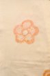 Photo3: P0422A Vintage Japanese kimono Pale Pink JUBAN undergarment for women / Silk. UME plum bloom (Grade B) (3)