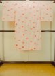 Photo2: P0422B Vintage Japanese kimono Pale Pink JUBAN undergarment for women / Mousseline. SAKURA cherry blossom (Grade B) (2)