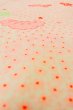 Photo9: P0422B Vintage Japanese kimono Pale Pink JUBAN undergarment for women / Mousseline. SAKURA cherry blossom (Grade B) (9)