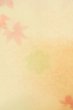 Photo6: P0422C Vintage Japanese kimono Light Ivory JUBAN undergarment for women / Mousseline. UME plum bloom, There are holes (Grade D) (6)