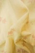 Photo11: P0422C Vintage Japanese kimono Light Ivory JUBAN undergarment for women / Mousseline. UME plum bloom, There are holes (Grade D) (11)