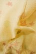 Photo12: P0422C Vintage Japanese kimono Light Ivory JUBAN undergarment for women / Mousseline. UME plum bloom, There are holes (Grade D) (12)