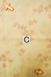 Photo16: P0422C Vintage Japanese kimono Light Ivory JUBAN undergarment for women / Mousseline. UME plum bloom, There are holes (Grade D) (16)