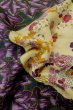 Photo11: P0422D Vintage Japanese kimono Pale Pink JUBAN undergarment for women / Silk. UME plum bloom (Grade C) (11)