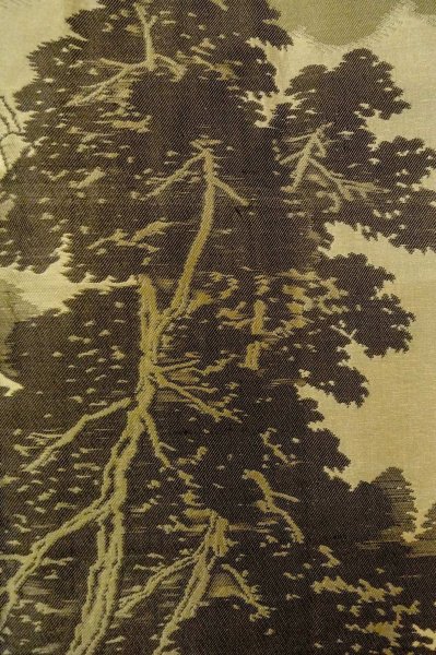 Photo17: Mint P0526C Vintage Japanese kimono Black Men's Haori for men / Silk. Mountain (Grade A) (17)