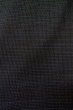 Photo7: P0526D Vintage Japanese kimono Dark Indigo Blue OSHIMA-TSUMUGI for men / Silk. Tortoise-shell pattern(Hexagonal pattern) (Grade B) (7)