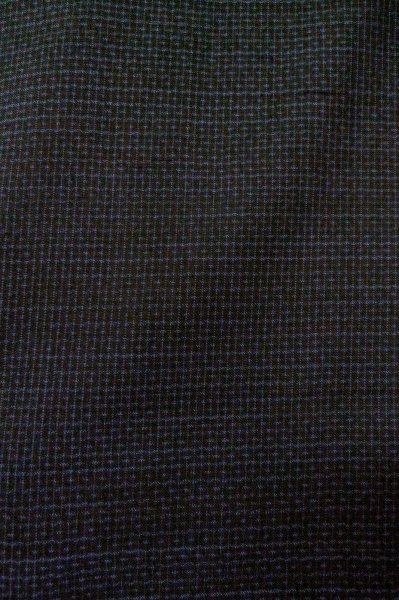 Photo7: P0526D Vintage Japanese kimono Dark Indigo Blue OSHIMA-TSUMUGI for men / Silk. Tortoise-shell pattern(Hexagonal pattern) (Grade B) (7)
