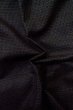 Photo12: P0526D Vintage Japanese kimono Dark Indigo Blue OSHIMA-TSUMUGI for men / Silk. Tortoise-shell pattern(Hexagonal pattern) (Grade B) (12)