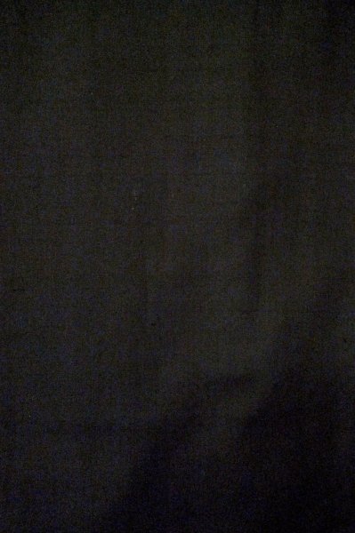 Photo4: P0526F Vintage Japanese kimono Light Black Men's Haori for men / Silk. (Grade B) (4)