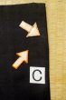 Photo17: P0526F Vintage Japanese kimono Light Black Men's Haori for men / Silk. (Grade B) (17)