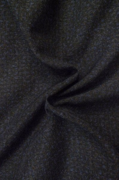 Photo11: Mint P0526H Vintage Japanese kimono Bluish Brown Men's Haori for men / Silk. Abstract pattern (Grade A) (11)