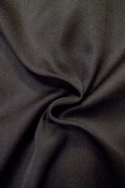 Photo10: Mint P0526K Vintage Japanese kimono Black Men's Haori for men / Silk. Tree (Grade A) (10)