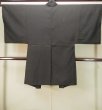 Photo2: P0526M Vintage Japanese kimono Black Men's Haori for men / Silk. Mountain (Grade A) (2)
