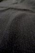 Photo8: P0526M Vintage Japanese kimono Black Men's Haori for men / Silk. Mountain (Grade A) (8)