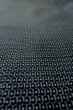 Photo7: P0526N Vintage Japanese kimono Dark Blue OSHIMA-TSUMUGI for men / Silk. Wave, Treasure ship, Lobster pattern (Grade B) (7)