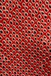 Photo1: P0526P Vintage Japanese kimono Red HAORI short jacket for women / Silk. Dapple pattern (Grade B) (1)