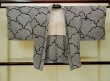 Photo2: Mint P0526T Vintage Japanese kimono Black HAORI short jacket for women / Silk. Dapple pattern (Grade A) (2)
