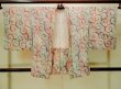 Photo2: Mint P0526U Used Japanese kimono Light Pink HAORI short jacket for women / Silk. Swirl (Grade A) (2)