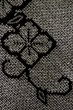 Photo5: Mint P0526V Used Japanese kimono Dark Indigo Blue HAORI short jacket for women / Silk. Flower (Grade A) (5)