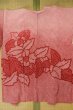 Photo4: Mint P0526X Used Japanese kimono Pink HAORI short jacket for women / Silk. Leaf (Grade A) (4)