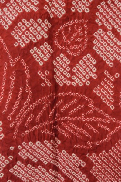 Photo6: Mint P0526X Used Japanese kimono Pink HAORI short jacket for women / Silk. Leaf (Grade A) (6)