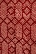 Photo4: Mint P0526Z Vintage Japanese kimono Reddish Dark Red HAORI short jacket for women / Silk. Dapple pattern (Grade A) (4)