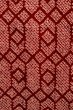 Photo1: Mint P0526Z Vintage Japanese kimono Reddish Dark Red HAORI short jacket for women / Silk. Dapple pattern (Grade A) (1)