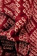 Photo10: Mint P0526Z Vintage Japanese kimono Reddish Dark Red HAORI short jacket for women / Silk. Dapple pattern (Grade A) (10)