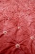 Photo5: Mint P0527B Vintage Japanese kimono Dark Pink HAORI short jacket for women / Synthetic. Dot (Grade A) (5)