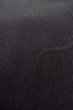 Photo8: P0602A Vintage Japanese kimono Black HAORI short jacket for women / Silk. Stripes (Grade B) (8)