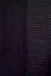 Photo5: P0602B Vintage Japanese kimono Black HAORI short jacket for women / Silk. Stripes (Grade B) (5)