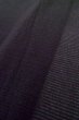Photo8: P0602B Vintage Japanese kimono Black HAORI short jacket for women / Silk. Stripes (Grade B) (8)