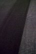Photo8: P0602C Vintage Japanese kimono Black HAORI short jacket for women / Silk. Stripes (Grade B) (8)